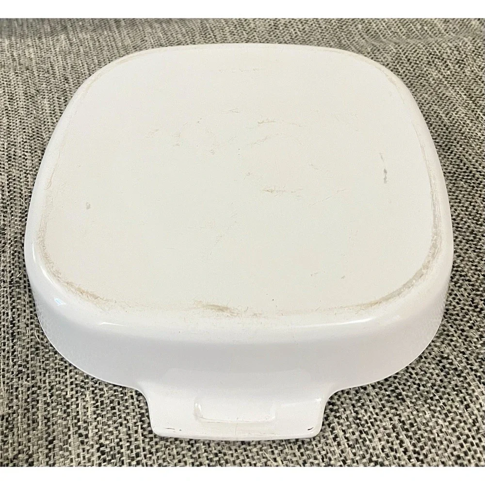 Vintage CorningWare Wildflower A-10-B Square Casserole Dish 10x10 USA No‎ Lid